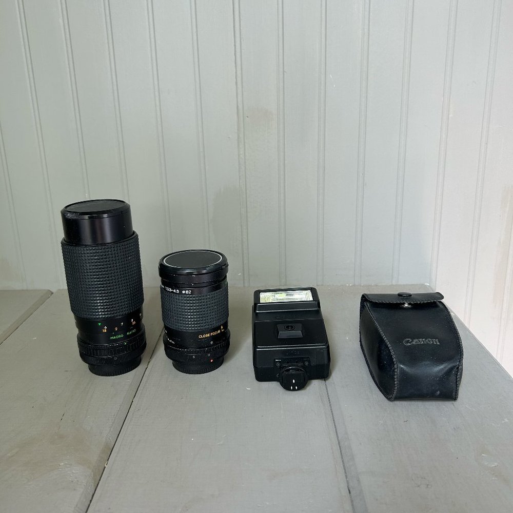 Vintage Camera Accessories -- Film